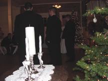 Setting up the photo shoot